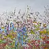 Barbara Przyborowska, Not far from the road, Acrylic painting - canvas, 70 x 50