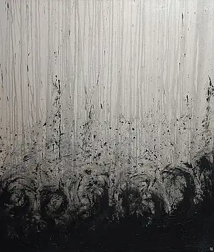Iwona Jabłońska, Ungezügelte Stärke, Kreide, Lasur, Acrylgemälde, Ölbild, Mischtechniken - Leinwand, 100 x 120