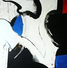 Witek Boguszewski, неопределенность, Акрилова картина - холст, 80 x 100