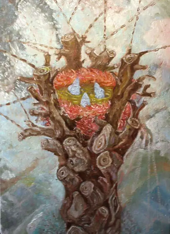 Elżbieta Goszczycka - Three fish in the nest