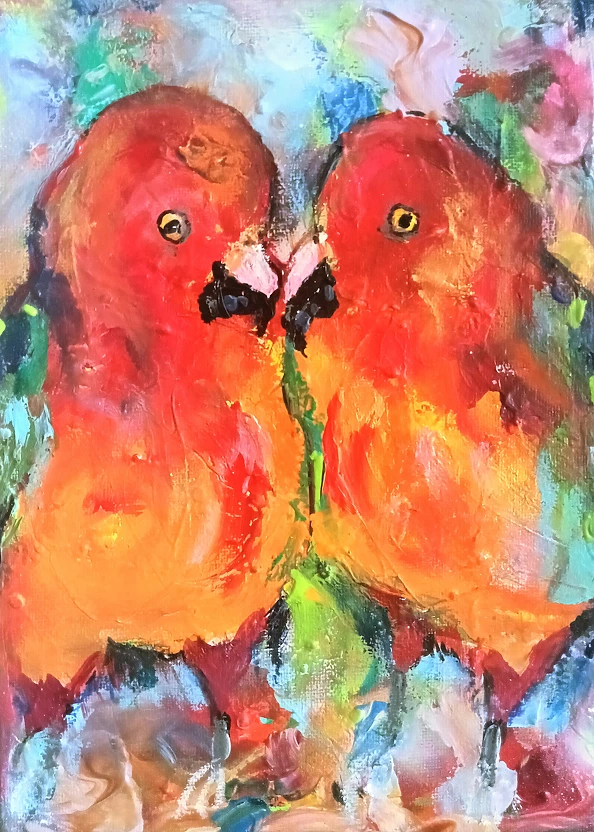 Ewa Mościszko - Lovebirds