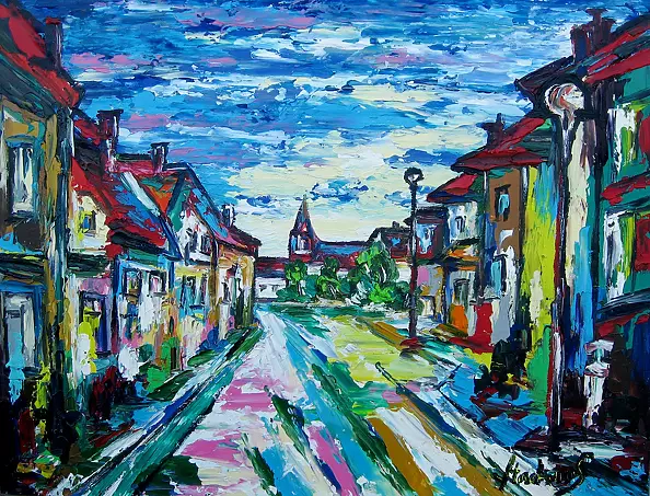 Jerzy Stachura - Nieszawa streets III