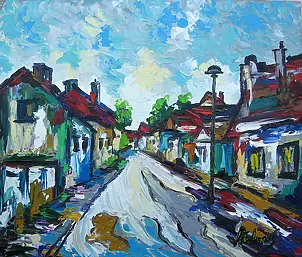 Jerzy Stachura - Nieszawa streets II