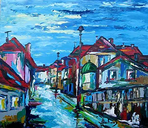 Jerzy Stachura - Nieszawa streets and