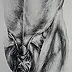 Wiesław Teofilak, Bat, Pencil - cardboard/paperboard, 70 x 100