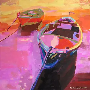   - A nontypical colour of the sun 