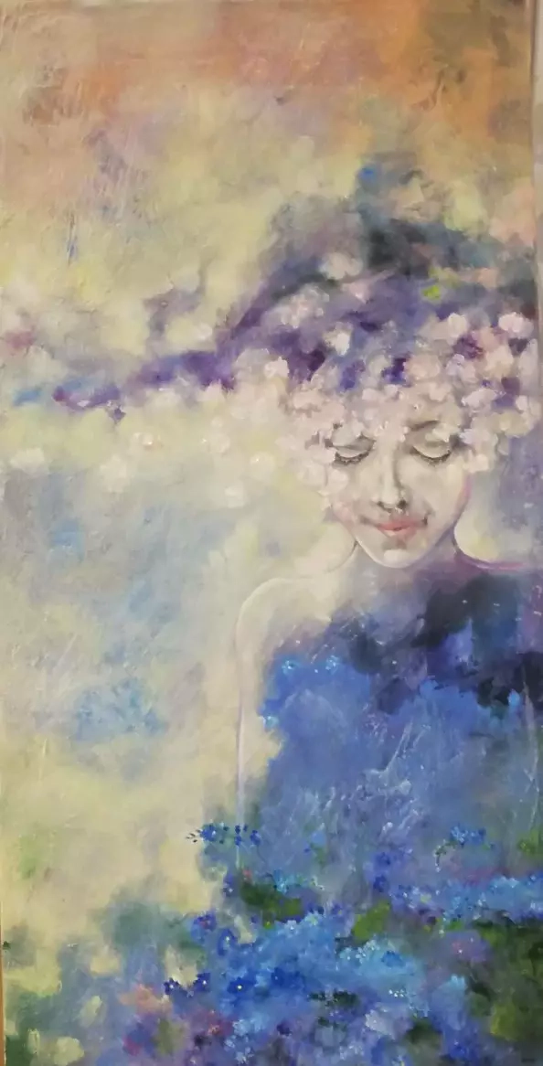 Natalia Czarnecka Diling - "Forget-me-not impression"