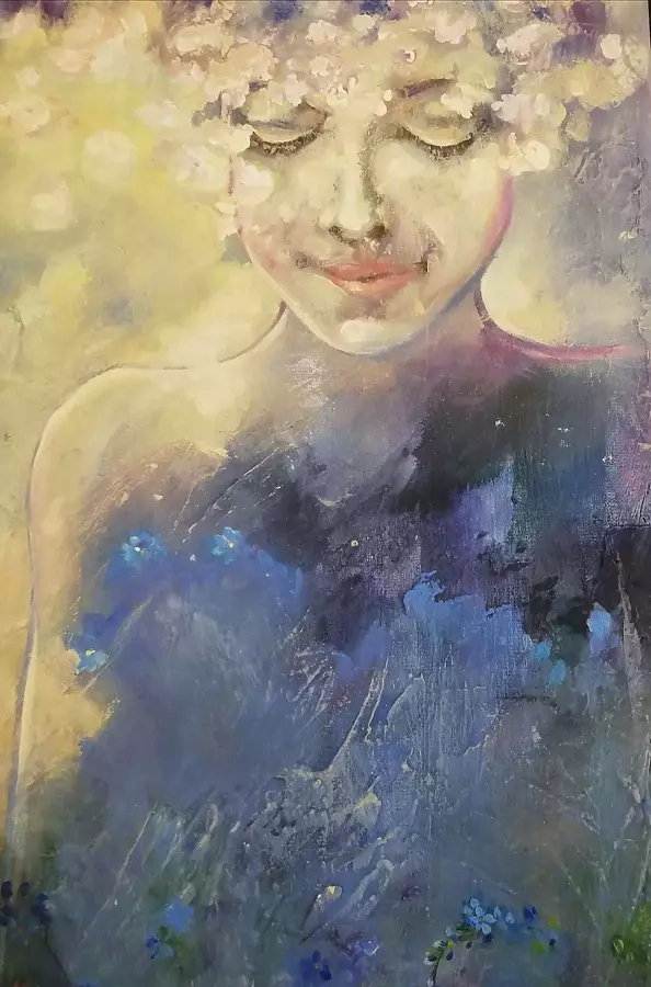 Natalia Czarnecka Diling - "Forget-me-not impression"