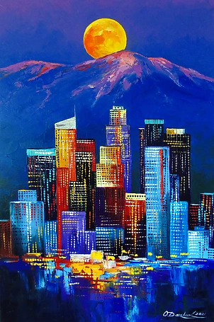 Olha Darchuk - Night Los Angeles 