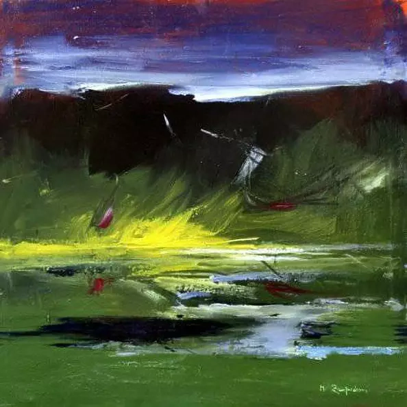 Mario Zampedroni -  Night on the lake