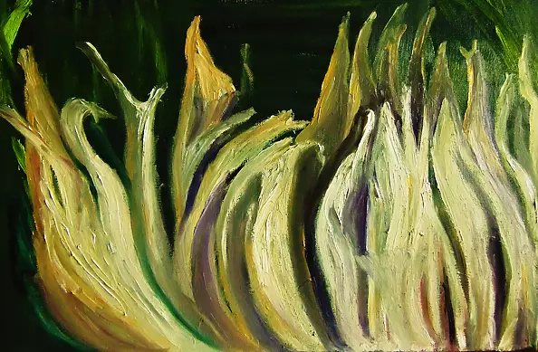 Helga Maria RADOCHOŃSKA - Water nymphs abstraction