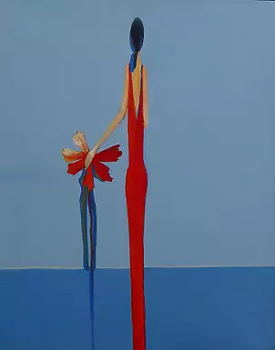 Zbigniew Nowosadzki - Niosąca kwiat