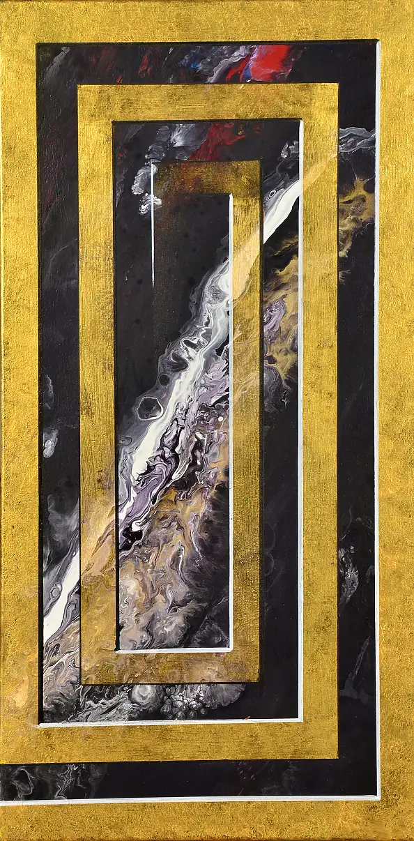Jacek Rutkowski, Nr.: 260602, Acrylgemälde - Leinwand, 40 x 80