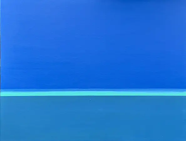 Jan Prejsnar, N° 36-2026 Alassio-01, Peinture acrylique - panneau, 130 x 100