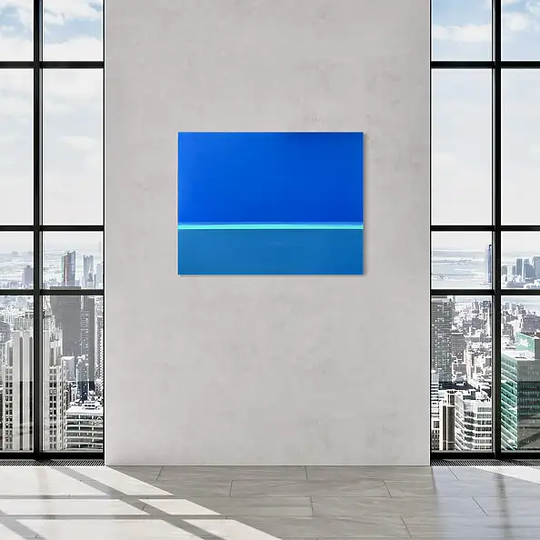 Jan Prejsnar, N° 36-2026 Alassio-01, Peinture acrylique - panneau, 130 x 100