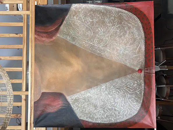 Sylwia Krupińska (Wójcik), No name (series of paintings), Acrylic painting - canvas, 165 x 165