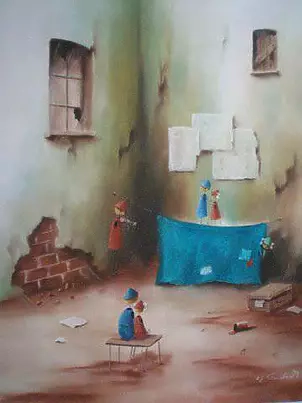 Dariusz Twardoch - Wędrowny teatrzyk podwórkowy