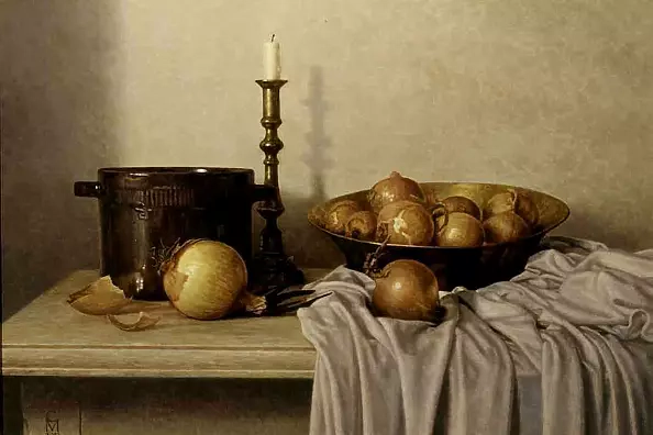 Maciej Cichocki - Still life with onions