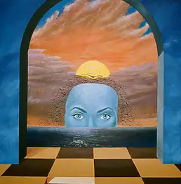 Mariusz Maślanka, Без названия, Акрилова картина - плита, 50 x 70