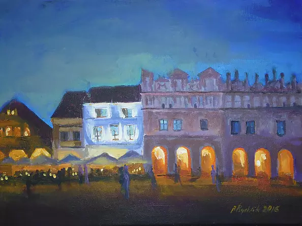 Renata Rychlik - Nuit à Kazimierz Dolny