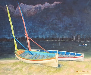 Magdalena Osewska - Night in the bay