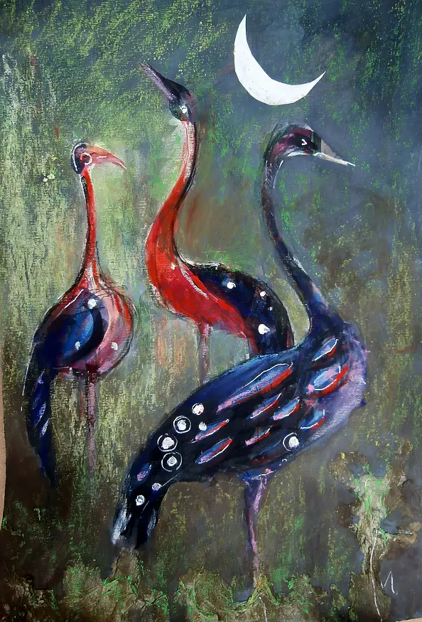 Tadeusz Sobkowiak - Noc żurawi