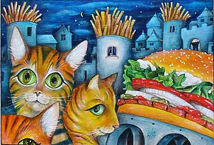 Krzysztoff Skain May - Nocą Burgery się kocą