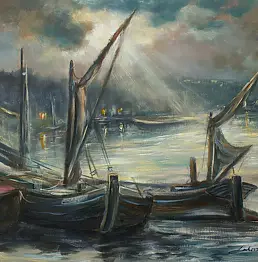 Łukasz Karcz - Night at the port