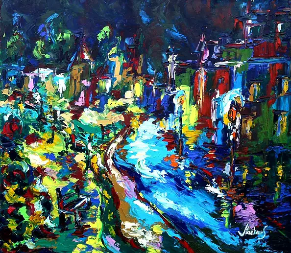 Jerzy Stachura - Nocne ławeczki