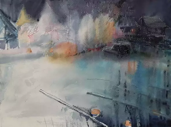 Joanna Sołtan - Night whispers of light 1