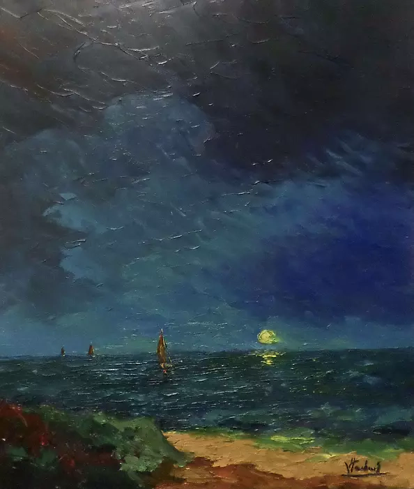 Jerzy Stachura - Night III