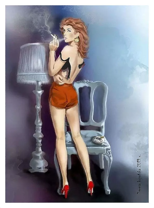 Teresa Kopańska - Night butterfly