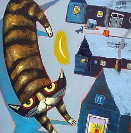 Jacek Frąckiewicz - Night with a flower