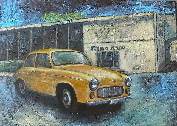 Krystyna PALCZEWSKA - Nostalgia - samochód Syrenka