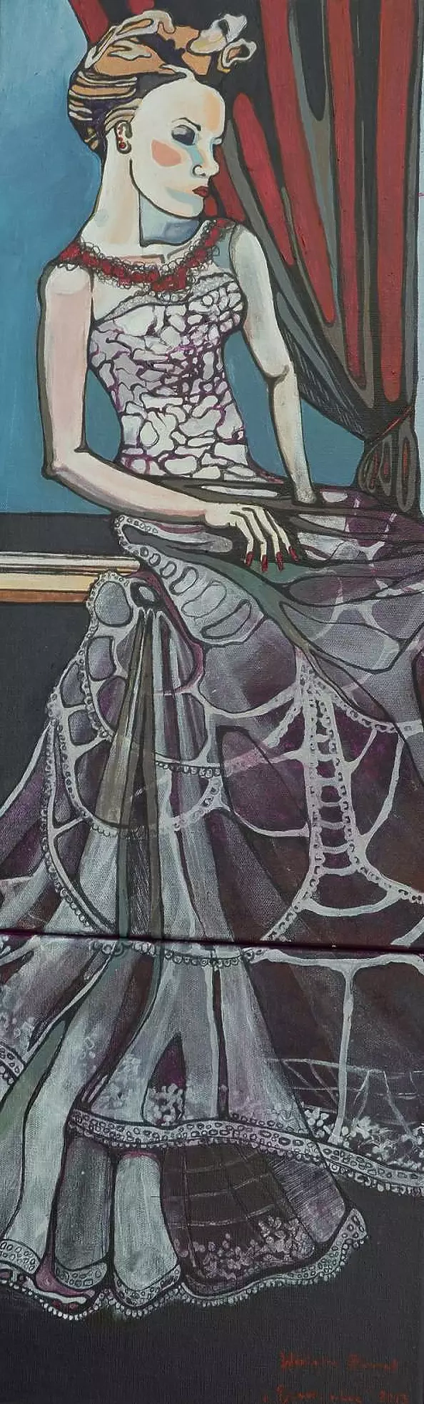 Wioletta Burnat - Woman in Theatre - Wioletta Burnat Beauty alive