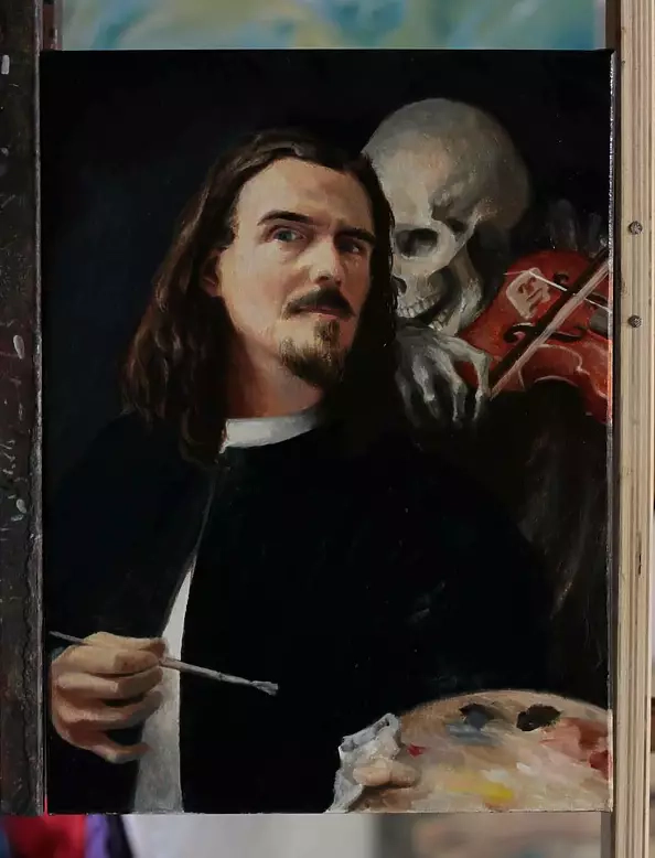 Leo Plaw - Not Now Death, I'm Painting