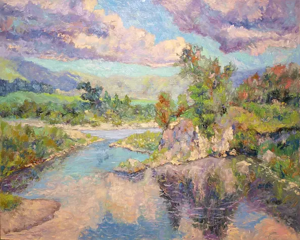 Marcin Stępniowski - "Nowa Zelandia, pejzaż"