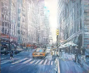 Kazimierz Komarnicki - New York taxi