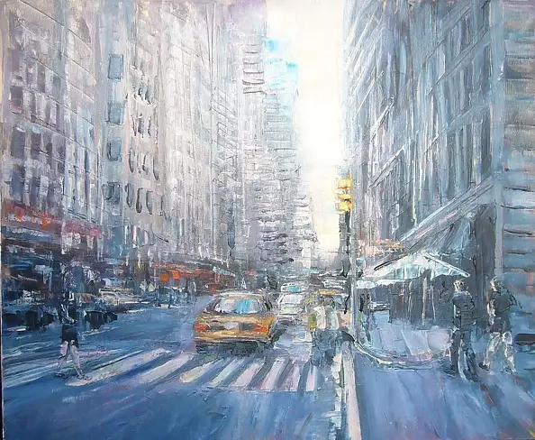 Kazimierz Komarnicki - New York taxi