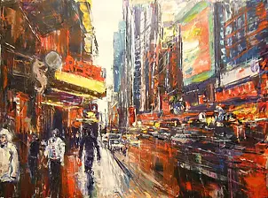 Kazimierz Komarnicki - Nowojorska ulica