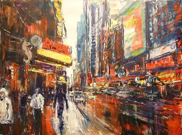 Kazimierz Komarnicki - Nowojorska ulica