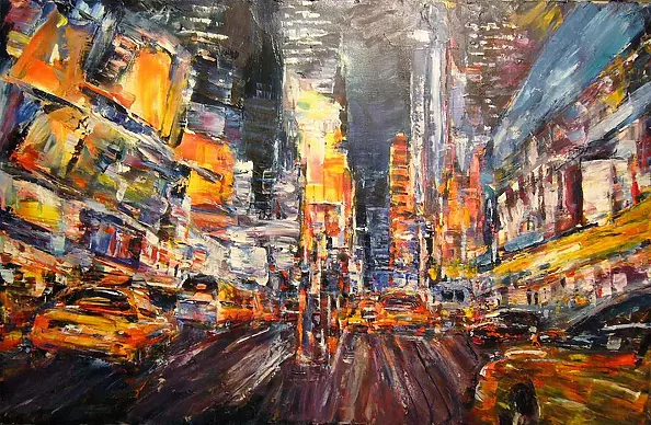 Kazimierz Komarnicki - Nowojorska ulica