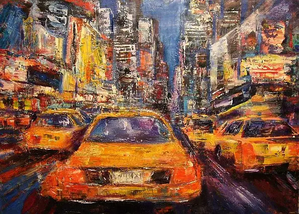 Kazimierz Komarnicki - New York street
