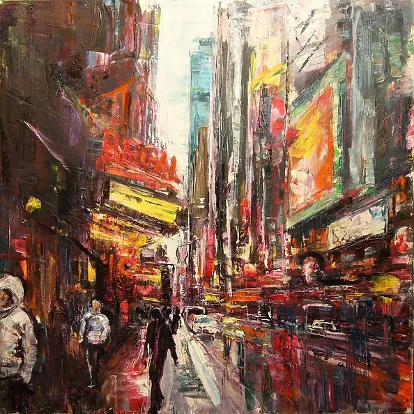 Kazimierz Komarnicki - Nowojorska ulica