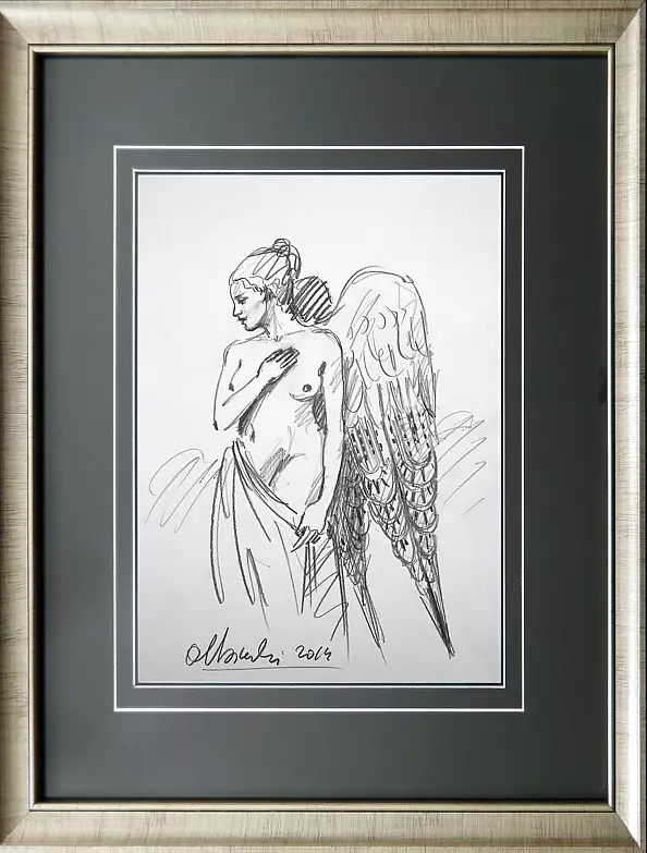 Rafał Olbiński - New York Angel