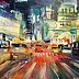 Kazimierz Komarnicki - New Jork.Miasto night
