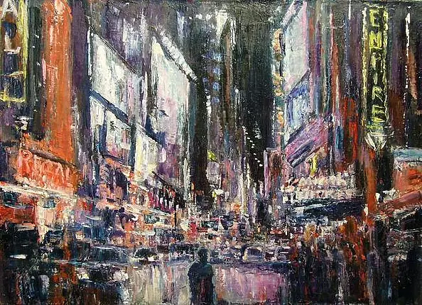Kazimierz Komarnicki - Nowy Jork. Noc