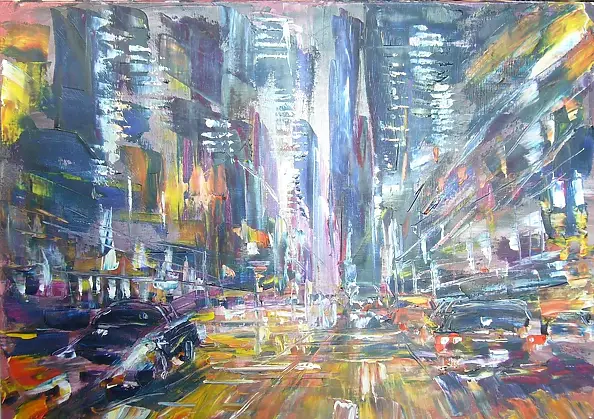 Kazimierz Komarnicki - New York Night