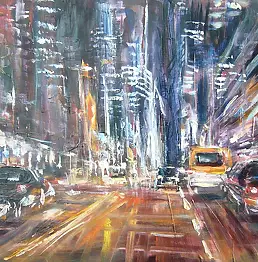 Kazimierz Komarnicki - Nowy Jork Nocą V