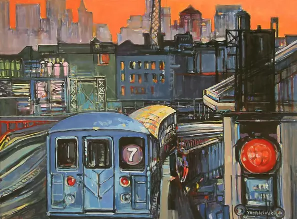 Piotr Rembieliński - New York evening